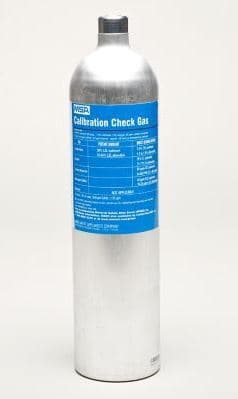 CAL GAS 58L 5 GAS O2, CO, H2S, LEL, CO2
