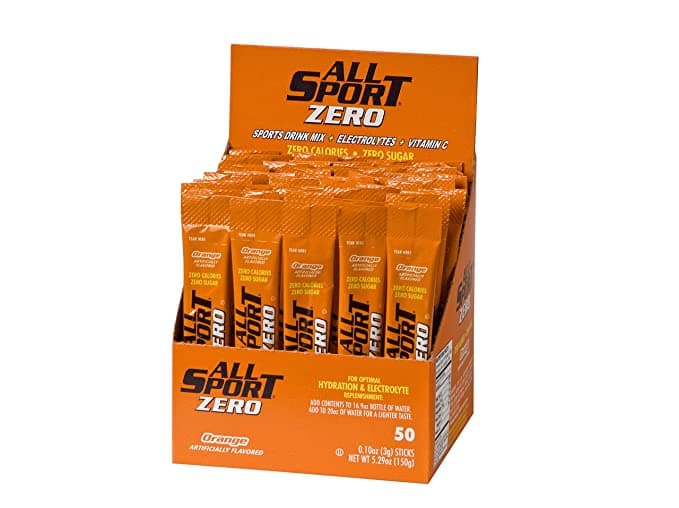 ALL SPORT ZERO POWDER STICK ORANGE 50/BO