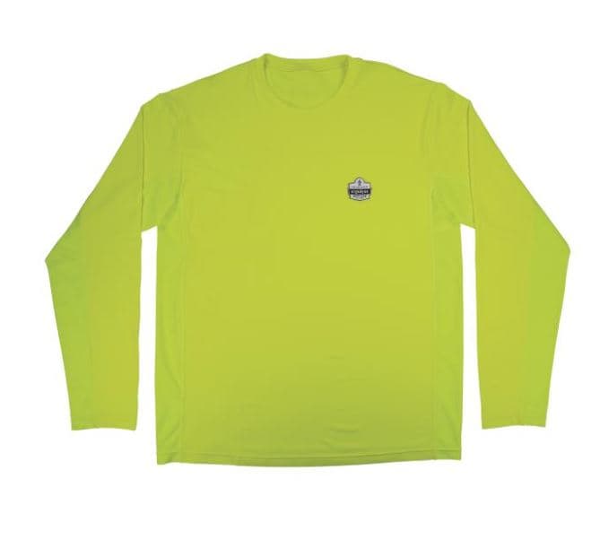 COOLING LONG SLEEVE LIME SUN SHIRT