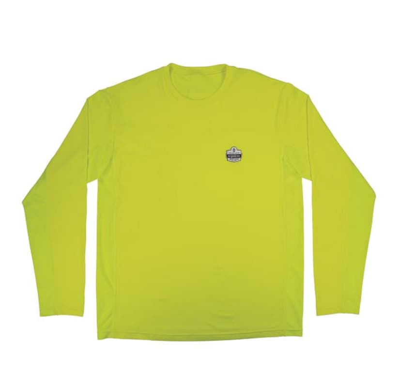 COOLING LONG SLEEVE LIME SUN SHIRT