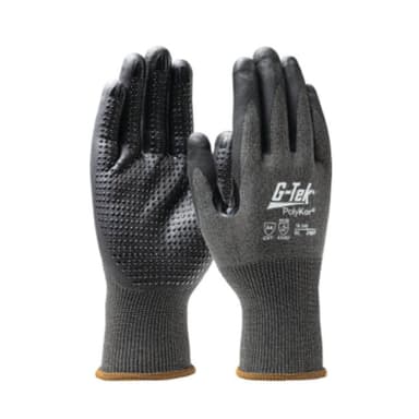 G-Tek Polykor A4 Cut Foam Nitrile Glove