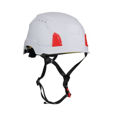 Traverse White Type II Class C Helmet