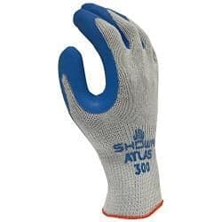 Showa Atlas Blue Dipped Glove