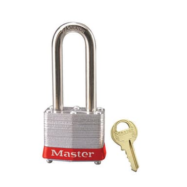 Master Lock #3 Steel Padlock 2" Shackle