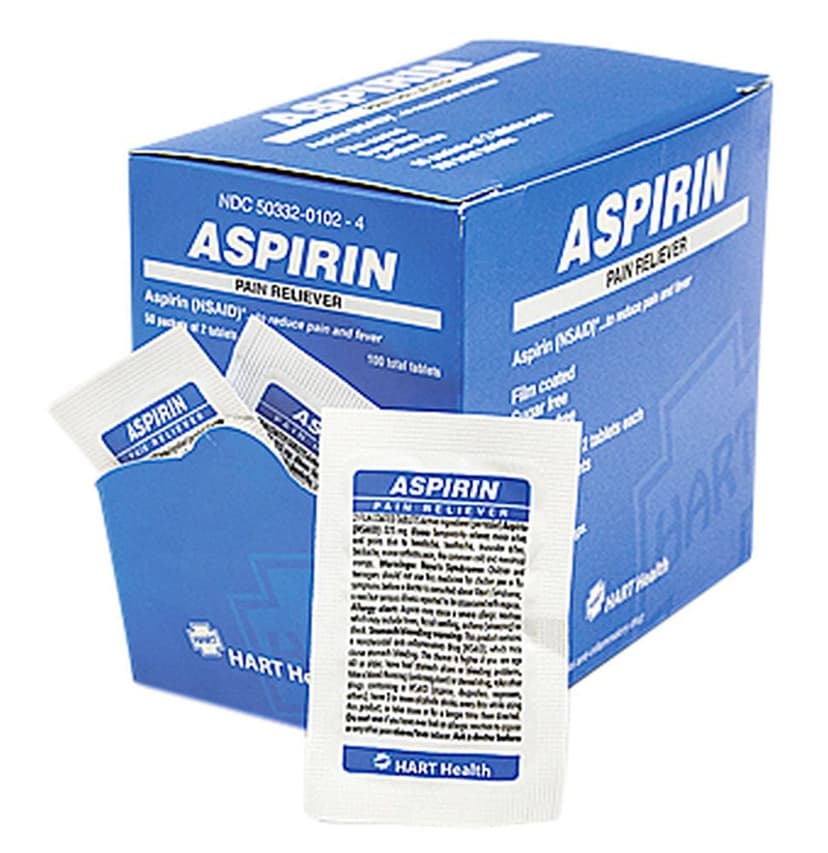 HART ASPRIN 100/BOX