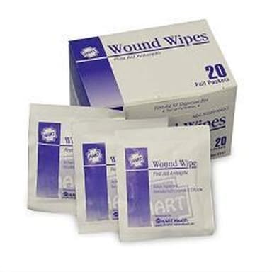 BZK Wound Wipes Antiseptic Towelettes