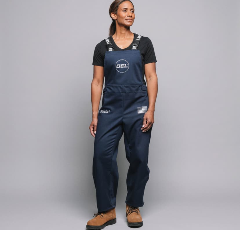 12Cal-BibOverall-3XL-Navy-Womens