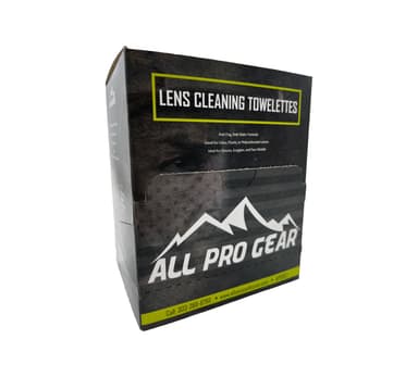 All Pro Gear lens cleaning towelette