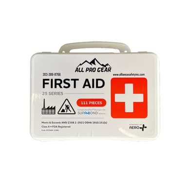 All Pro Gear 25 ANSI 2021 A+ First Aid