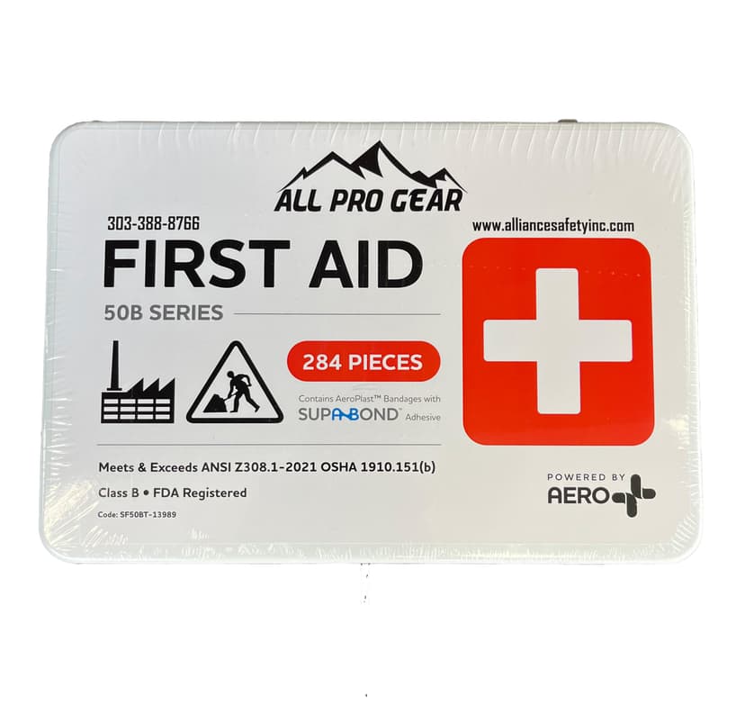FIRST AID KIT 50 PERSON STEEL