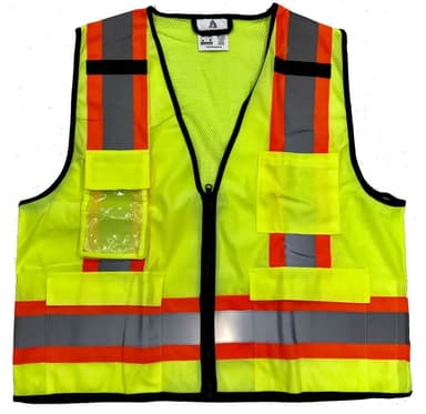 ALL PRO GEAR SURVEYORS VEST SIZE: LARGE