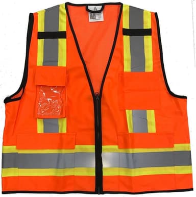 ALL-PRO GEAR SURVEYORS VEST SIZE: LARGE
