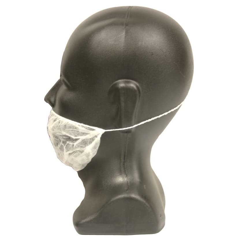 BEARD COVER WHITE 500/CS