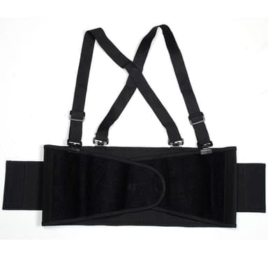 Back Support Belt w/ Breakaway Suspender