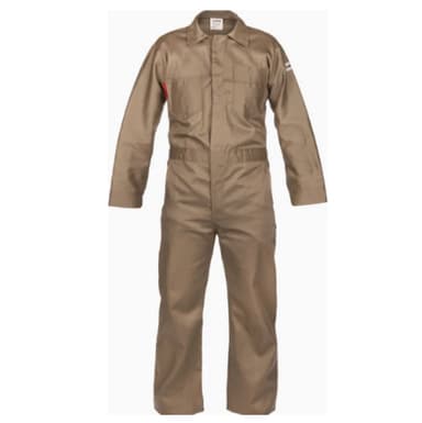 Lakeland 7oz FR Coverall Khaki Sz: 2XL