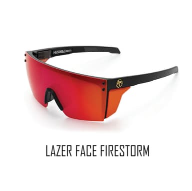 HEATWAVE Lazer Face Firestorm Lens Z87+