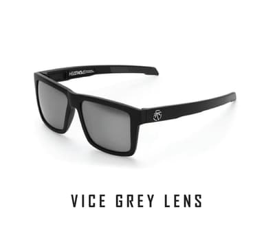 HEATWAVE Vise Black Frame Gray Lens