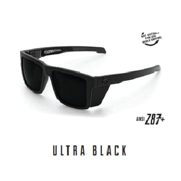 HEATWAVE XL Vise Black Frame Black Lens