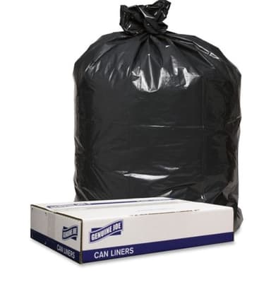 Recycled Can Liner, 56 gal, 100/Case