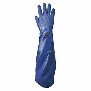 Showa 26" Blue Chem Nirtile Glove