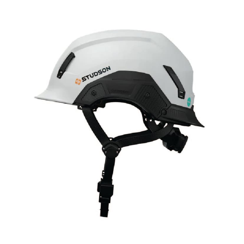 STUDSON HELMET CLASS E TYPE II WHITE L/X
