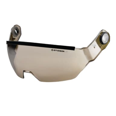 Studson Amber/Silver Mirror Half Shield