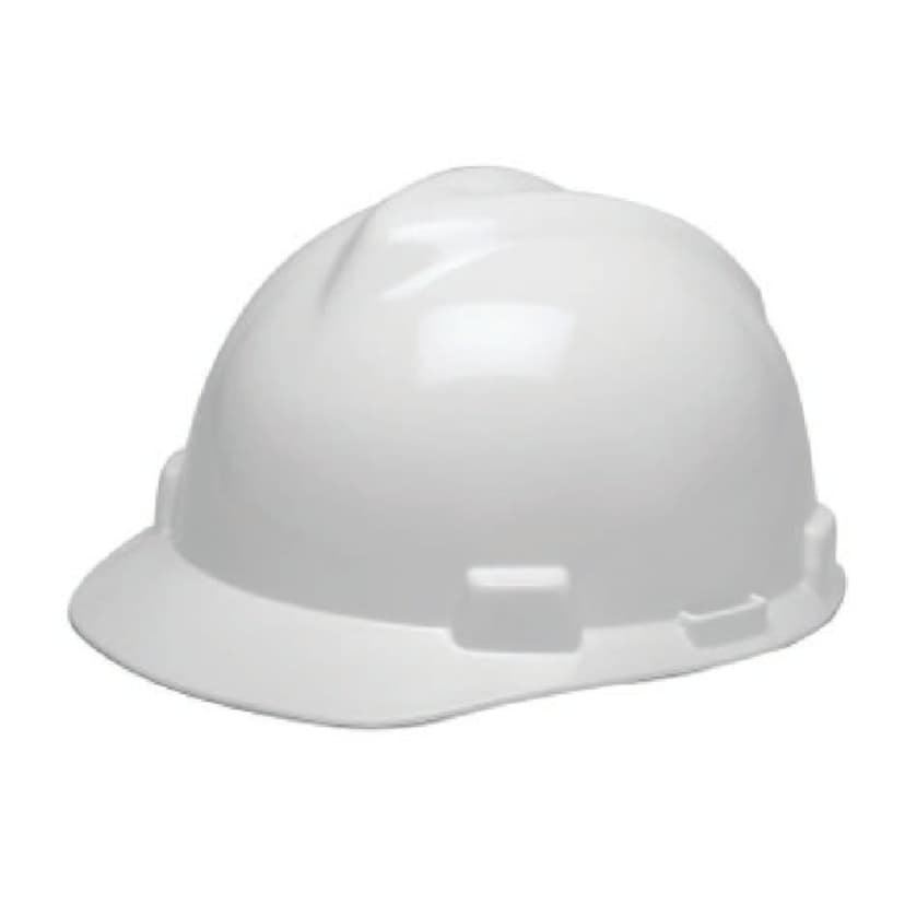 MSA V-GARD® CAP WHITE HARD HAT