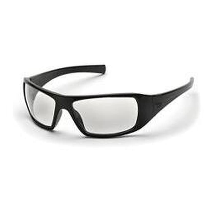 PYRAMEX GOLIATH CLEAR BLACK FRAME