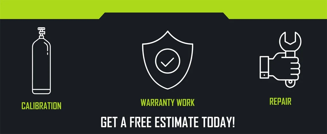 Calibration, warranty work and repair - get a free estimate today